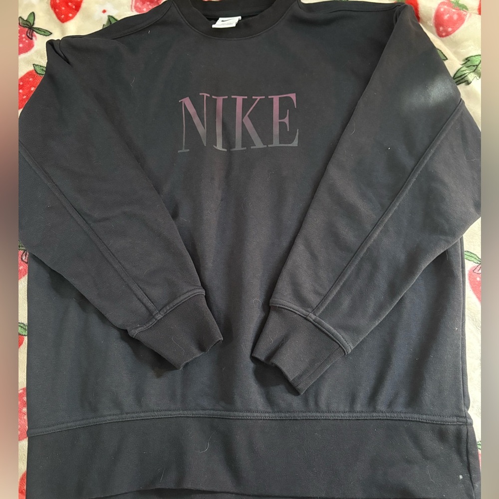 Women’s Black Nike Crewneck
